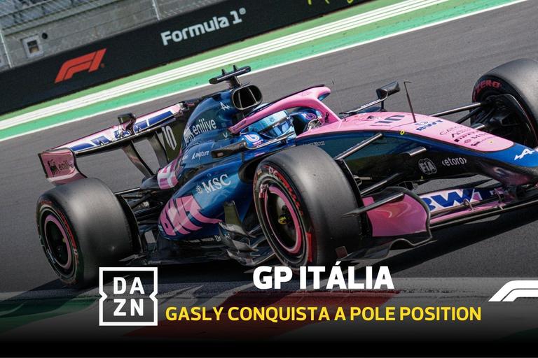 Gasly conquista a pole position em Monza