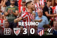 Atlético Madrid sofre derrota pesada no País Basco (resumo)