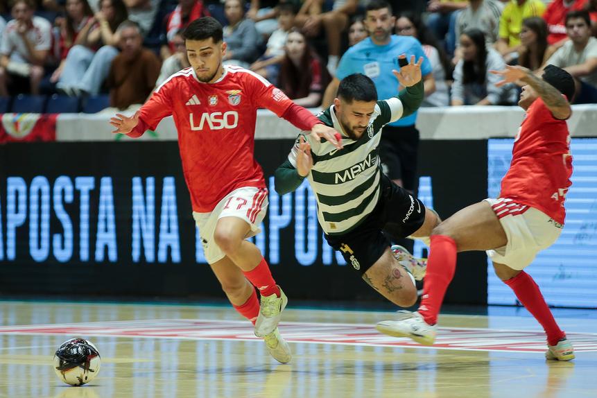 O Sporting venceu primeiro troféu da temporada - Foto: MANUEL FERNANDO ARAÚJO/LUSA