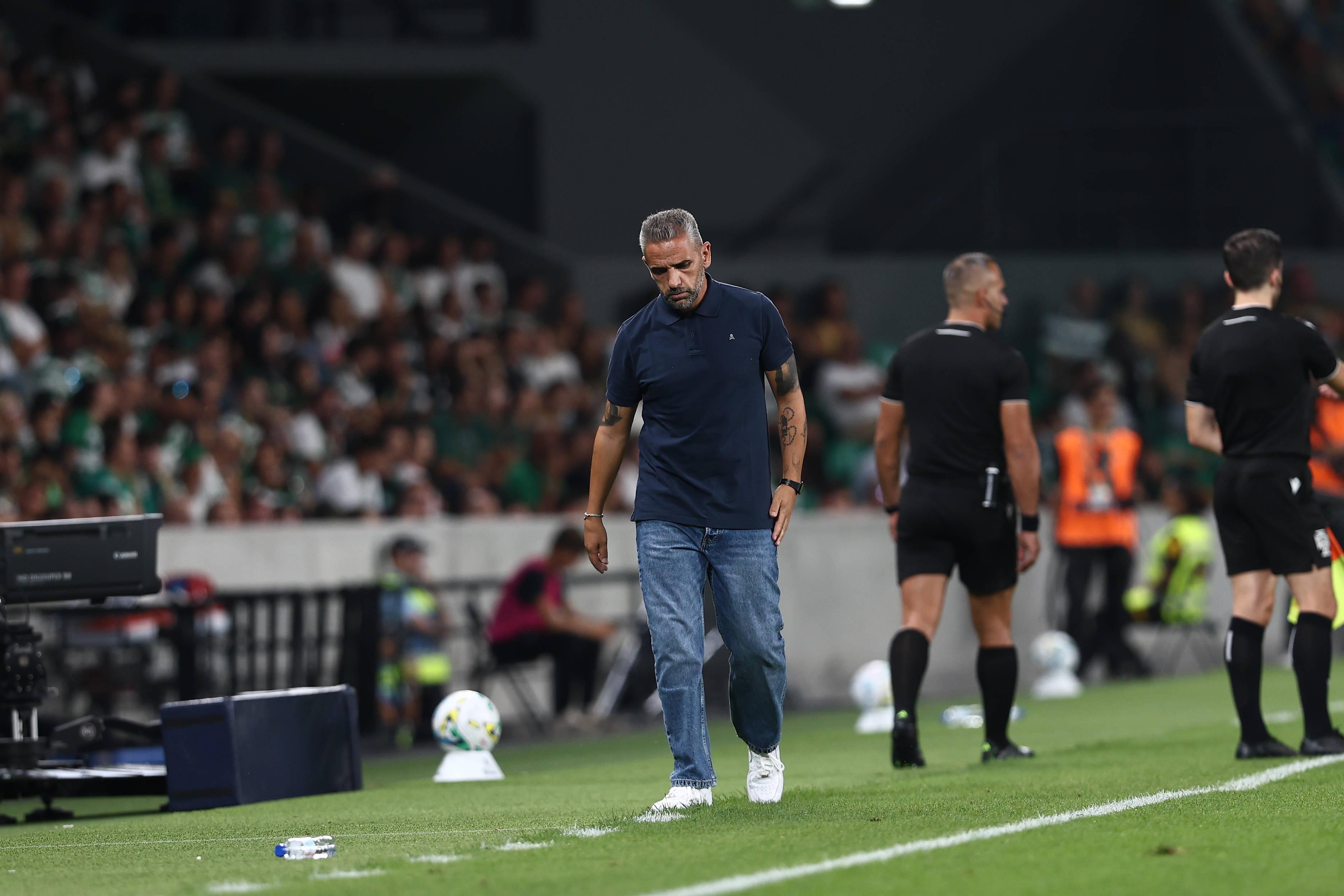 Rui Borges, treinador do Sporting