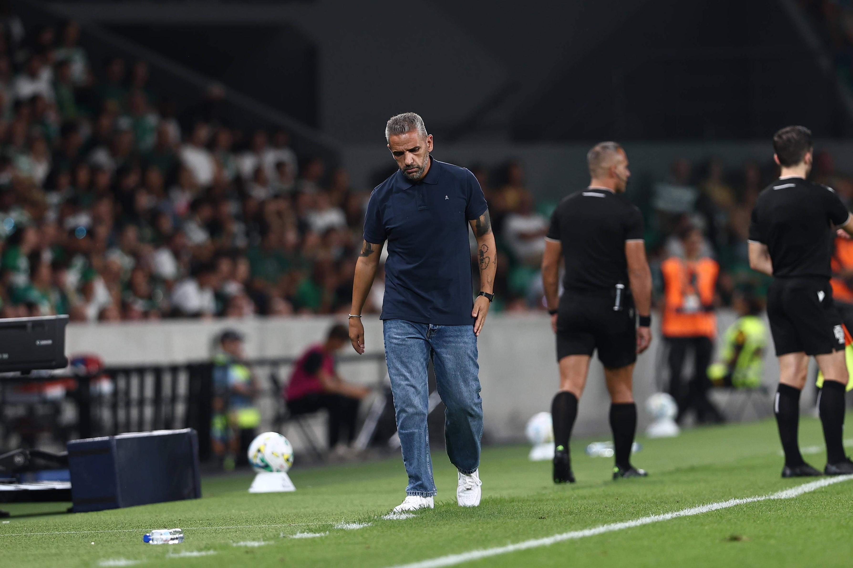 Rui Borges, treinador do Sporting