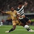 Sporting-Nacional: Luis Suárez fez golo e assistência - FOTO: Miguel Nunes/A BOLA