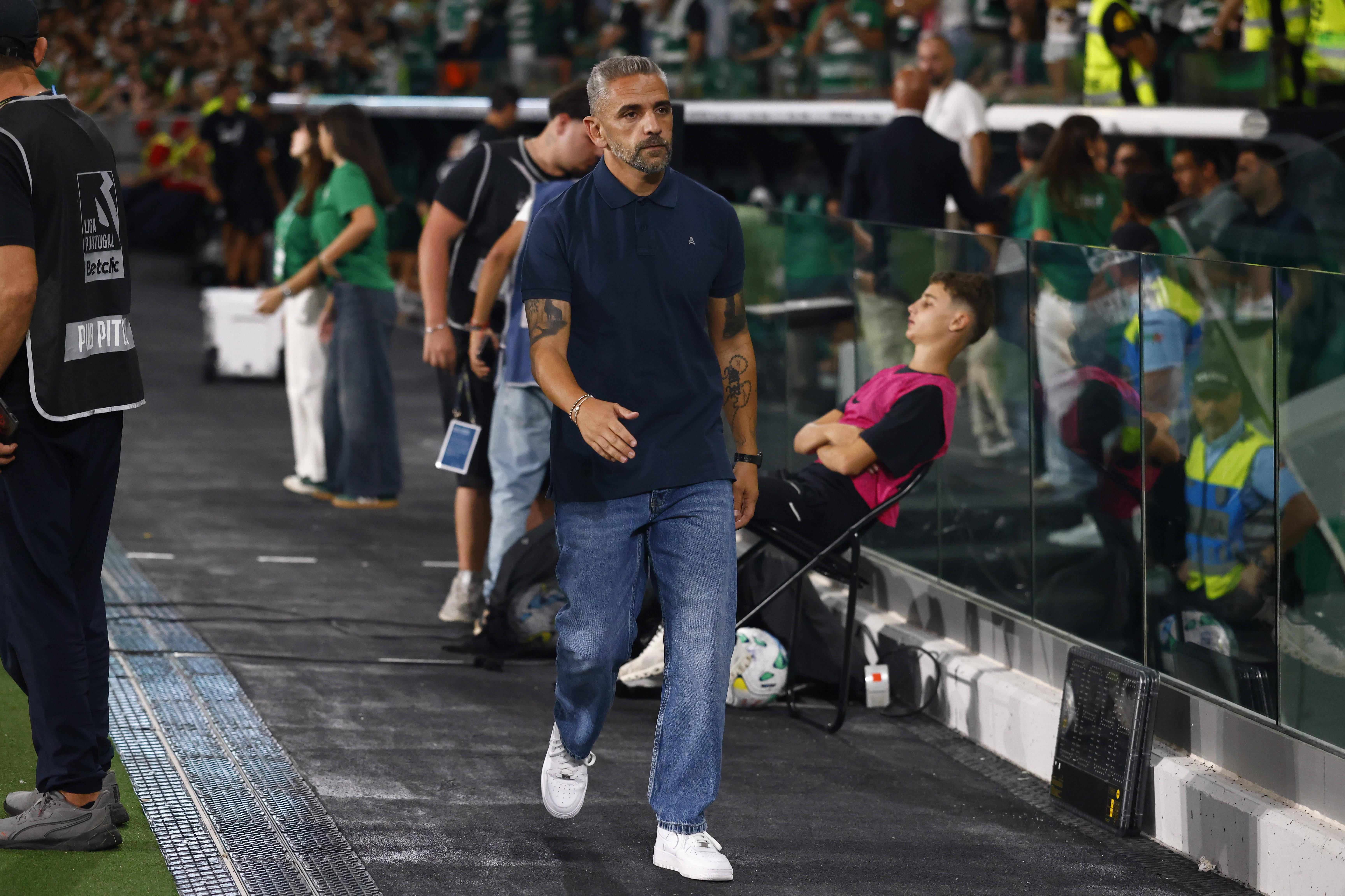 Rui Borges, treinador do Sporting