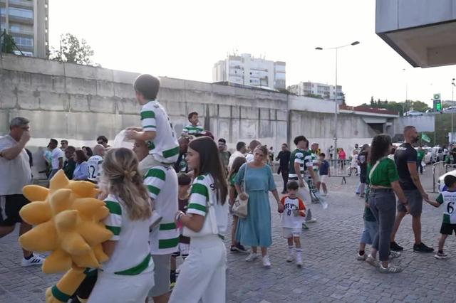 Em Alvalade os sportinguistas prometem muito apoio