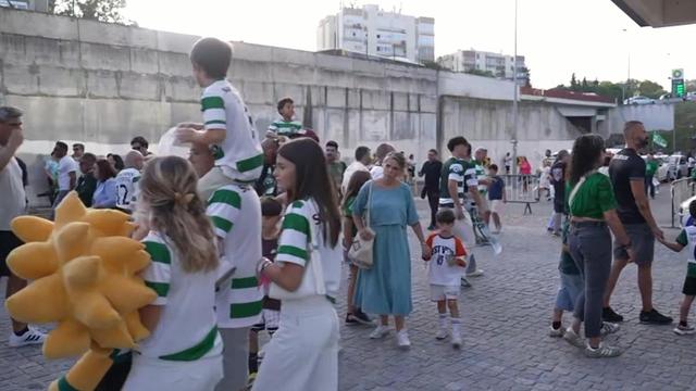 Em Alvalade os sportinguistas prometem muito apoio