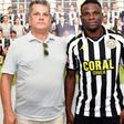 Njoya Abdel ao lado de Rui Alves - Foto: Nacional