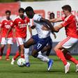 Torreense foi ao Seixal bater o Benfica B e selou o primeiro triunfo na presente temporada — Foto: Torreense