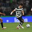 Flávio Gonçalves em ação frente ao Nacional - Foto: Miguel Nunes