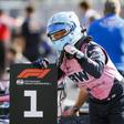 Pierre Gaslu celebra a primeira 'pole' da carreira