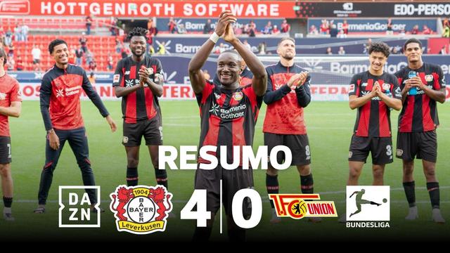Golo nos primeiros segundos já mostrava ao que vinha o Leverkusen (resumo)
