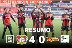 Golo nos primeiros segundos já mostrava ao que vinha o Leverkusen (resumo)