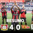 Golo nos primeiros segundos já mostrava ao que vinha o Leverkusen (resumo)