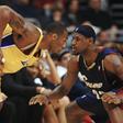 Kobe Bryant e LeBron James defrontaram-se inúmeras vezes e sempre em clubes de conferências opostas     Fotografia Imago
