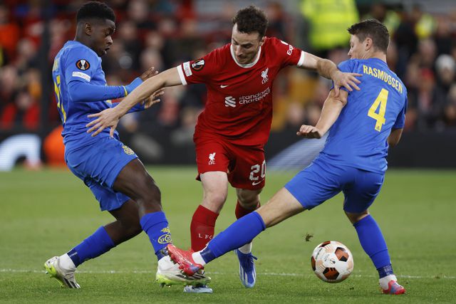 VÍDEO: Golo de redenção de Jota carimba triunfo do Liverpool