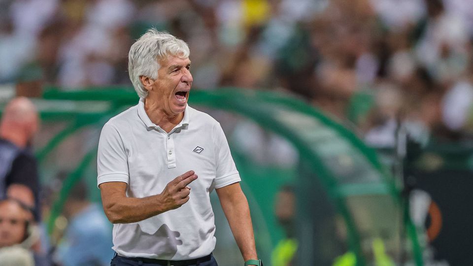 Gasperini: «Abanámos depois de o Sporting marcar de penálti»