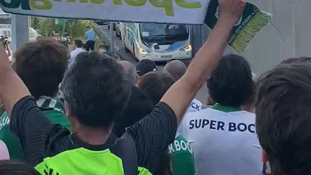 Equipa da Atalanta também já está em Alvalade