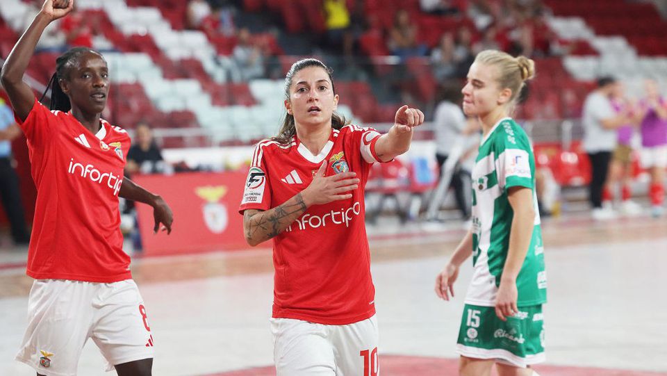 Futsal Feminino: Benfica e Sporting vencem antes do dérbi