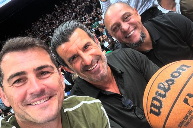 Reencontro de galáticos em Abu Dhabi com NBA no menu (foto)