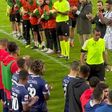 Momento emocionante na despedida do árbitro Nuno Almeida