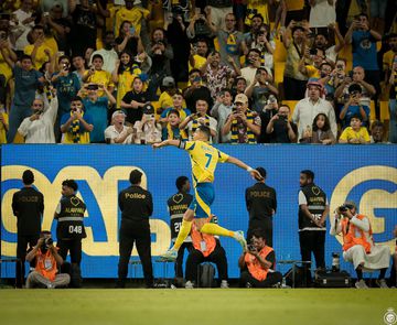 Ronaldo marca e assiste na vitória do Al Nassr frente a Álvaro Pacheco