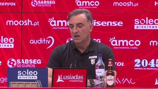 «A equipa tem de reagir fortemente àquilo que fez na última partida»