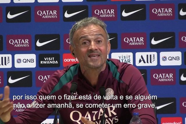 Luis Enrique avisa Dembélé e defende equipa: «Digo assim de peito aberto – penso que vamos ganhar tudo»