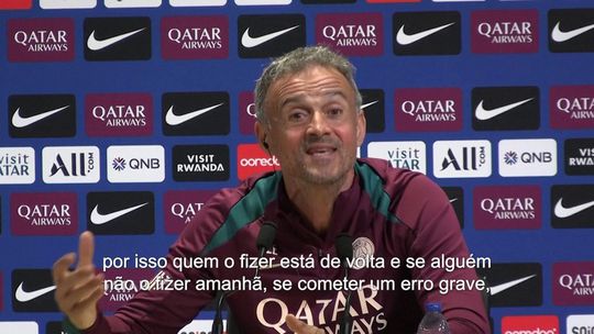 Luis Enrique avisa Dembélé e defende equipa: «Digo assim de peito aberto – penso que vamos ganhar tudo»