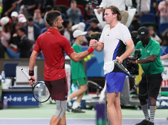 À procura do 100.º título da carreira, Djokovic entra a vencer no Masters de Xangai