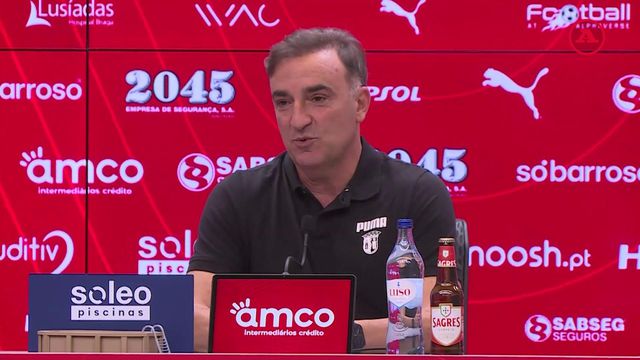 «Erros foram competidos pelos mais experientes, mas até não são muito normais no SC Braga»