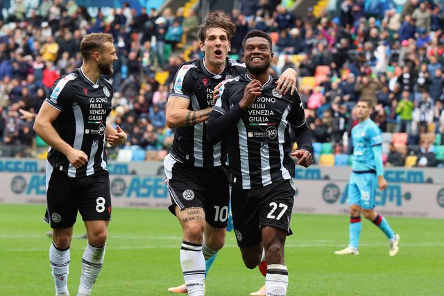 Desperdício da Udinese vale empate contra o Cagliari