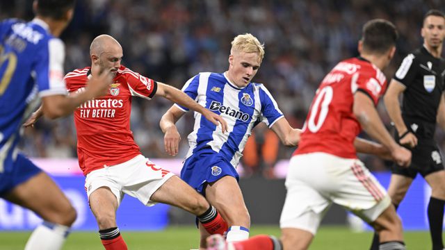 Froholdt não teve espaço para poder fazer as suas habituais correrias e acabou por ser uma das deceções do clássico do Dragão