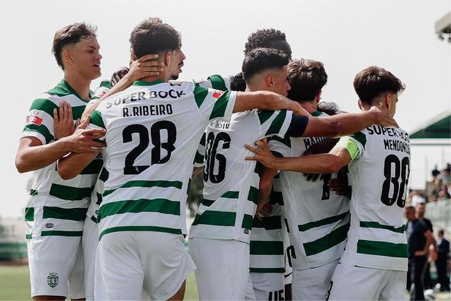 O Sporting B tirou proveito do empate do Marítimo e da derrota do Vizela e ascendeu à liderança da Liga 2. Foto: Sporting Clube de Portugal