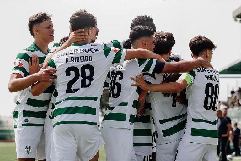 O Sporting B tirou proveito do empate do Marítimo e da derrota do Vizela e ascendeu à liderança da Liga 2. Foto: Sporting Clube de Portugal