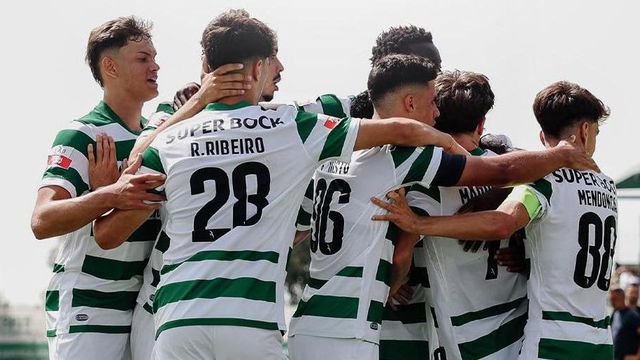 O Sporting B tirou proveito do empate do Marítimo e da derrota do Vizela e ascendeu à liderança da Liga 2. Foto: Sporting Clube de Portugal