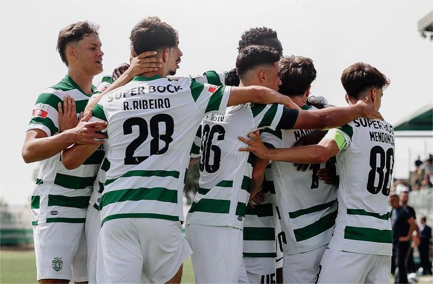 O Sporting B tirou proveito do empate do Marítimo e da derrota do Vizela e ascendeu à liderança da Liga 2. Foto: Sporting Clube de Portugal