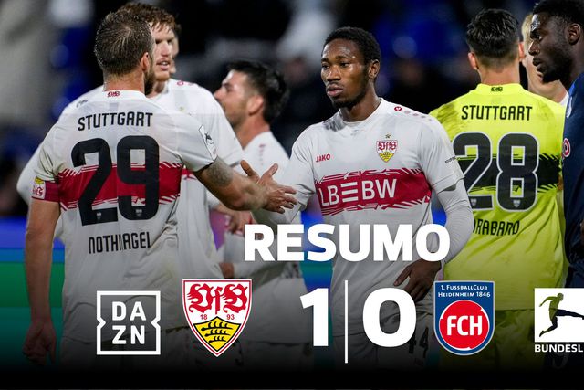 Estugarda sonha com a Champions e afunda Heidenheim (resumo)
