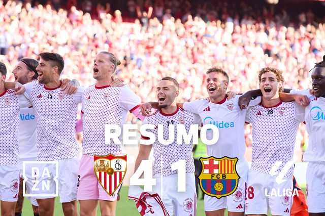 LaLiga: Barcelona goleado em Sevilha e perde a liderança