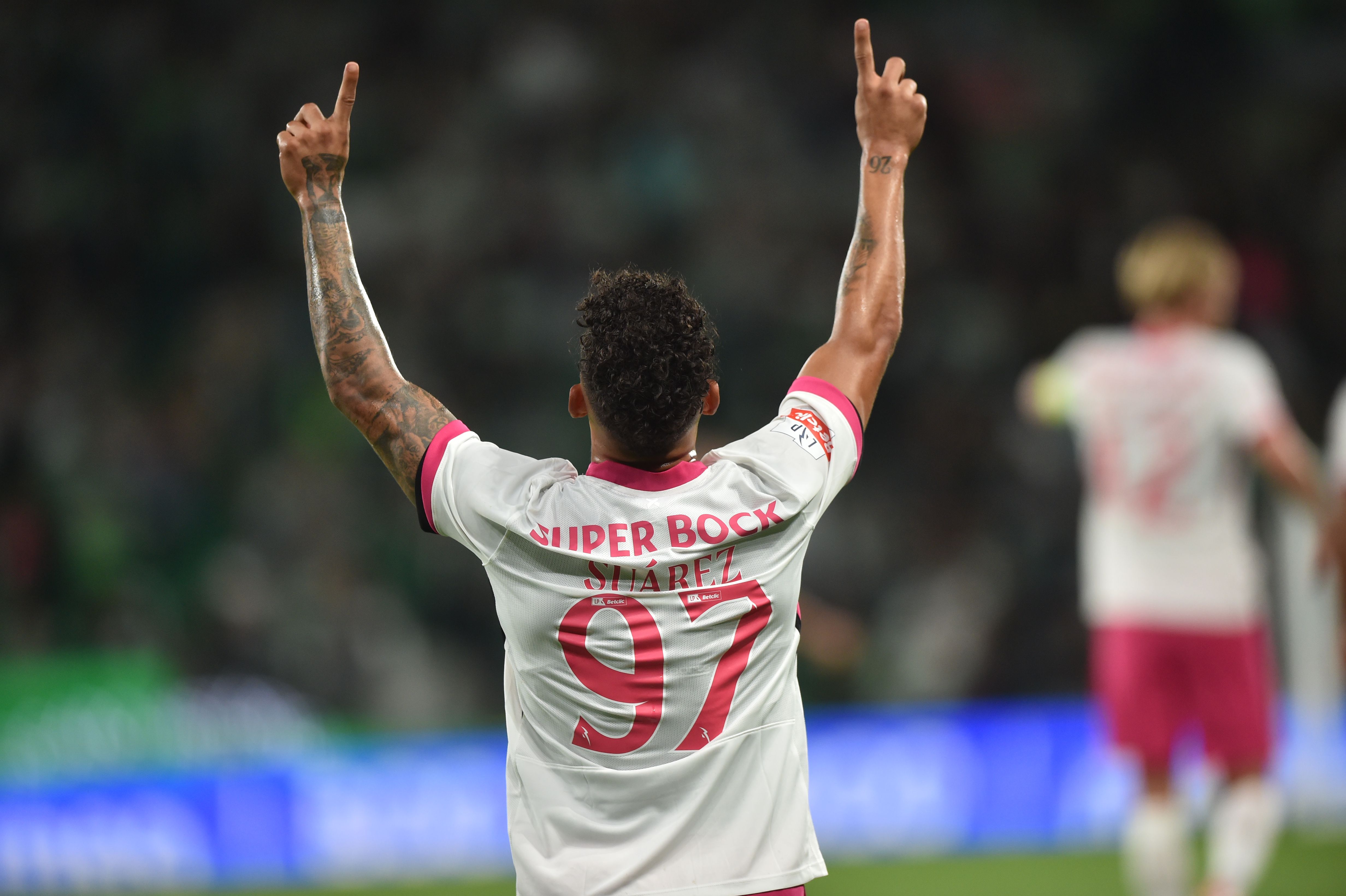 Festejo de Luis Suárez - Foto: Miguel Nunes