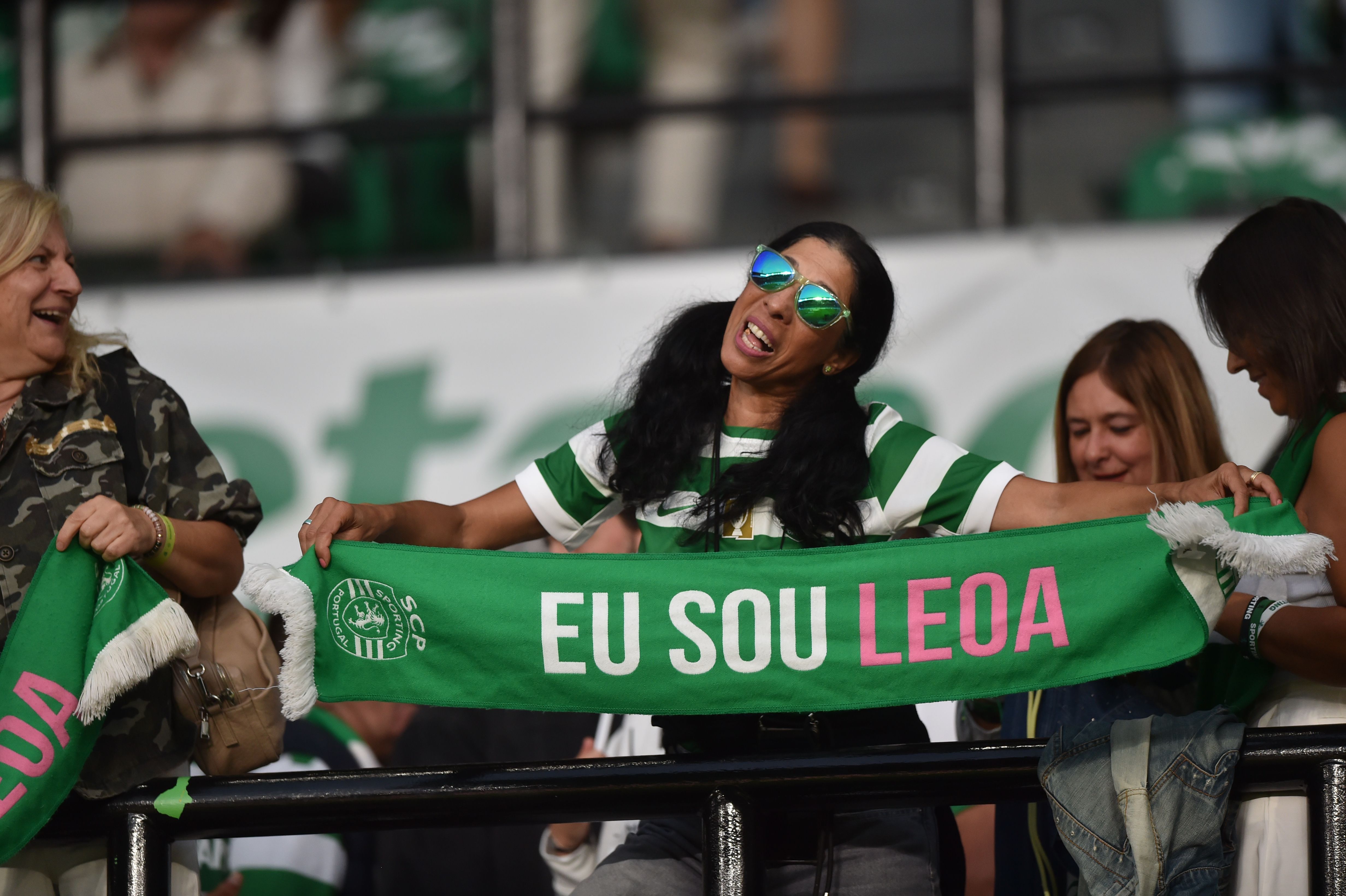 Adepta do Sporting - Foto: Miguel Nunes