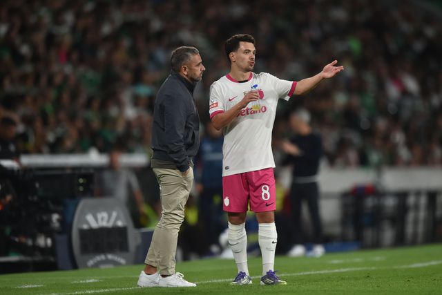 Pedro Gonçalves encontrou o caminho do golo numa fraca exibição do Sporting. Foto: Miguel Nunes