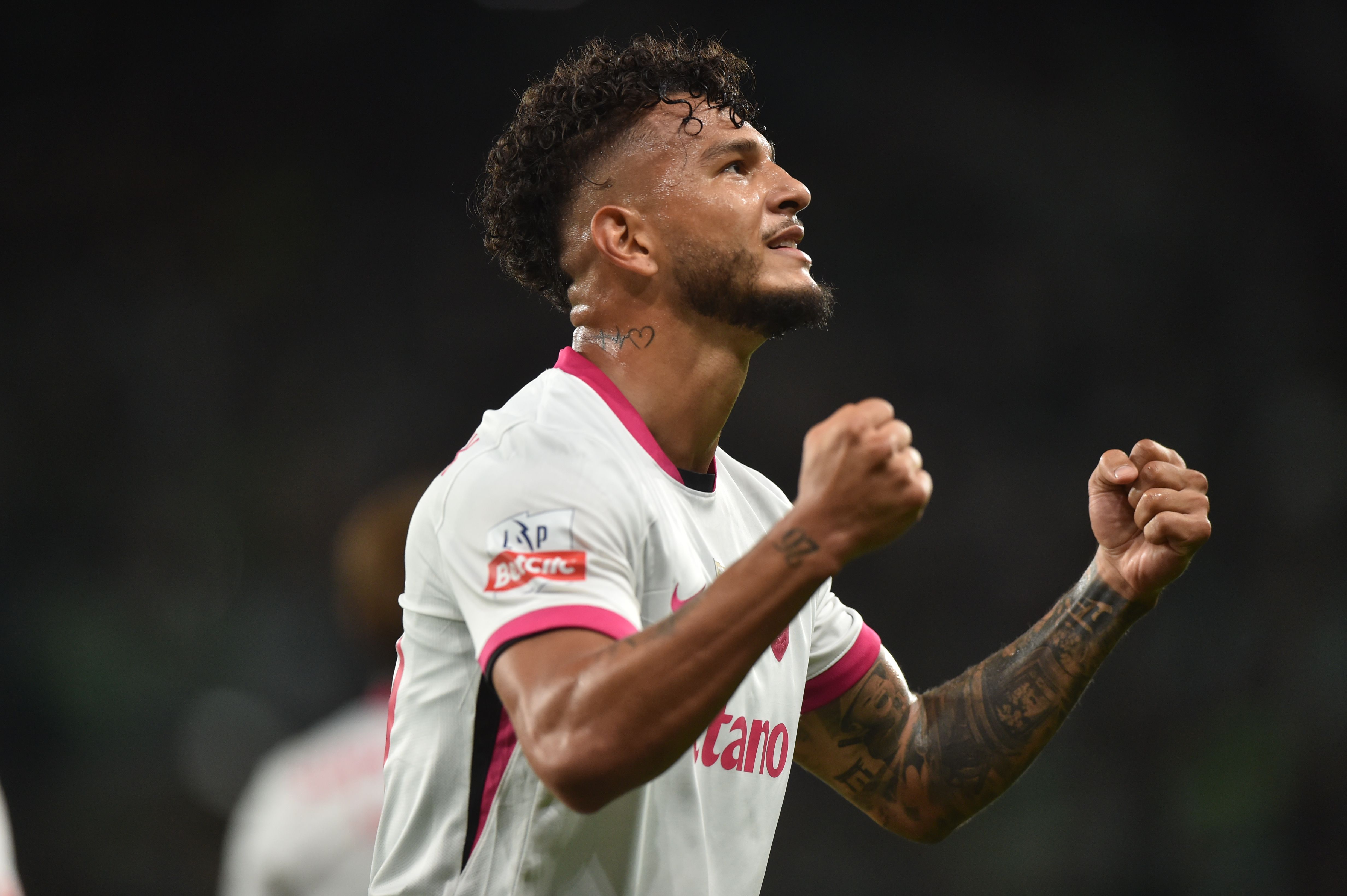 Festejo de Luis Suárez - Foto: Miguel Nunes