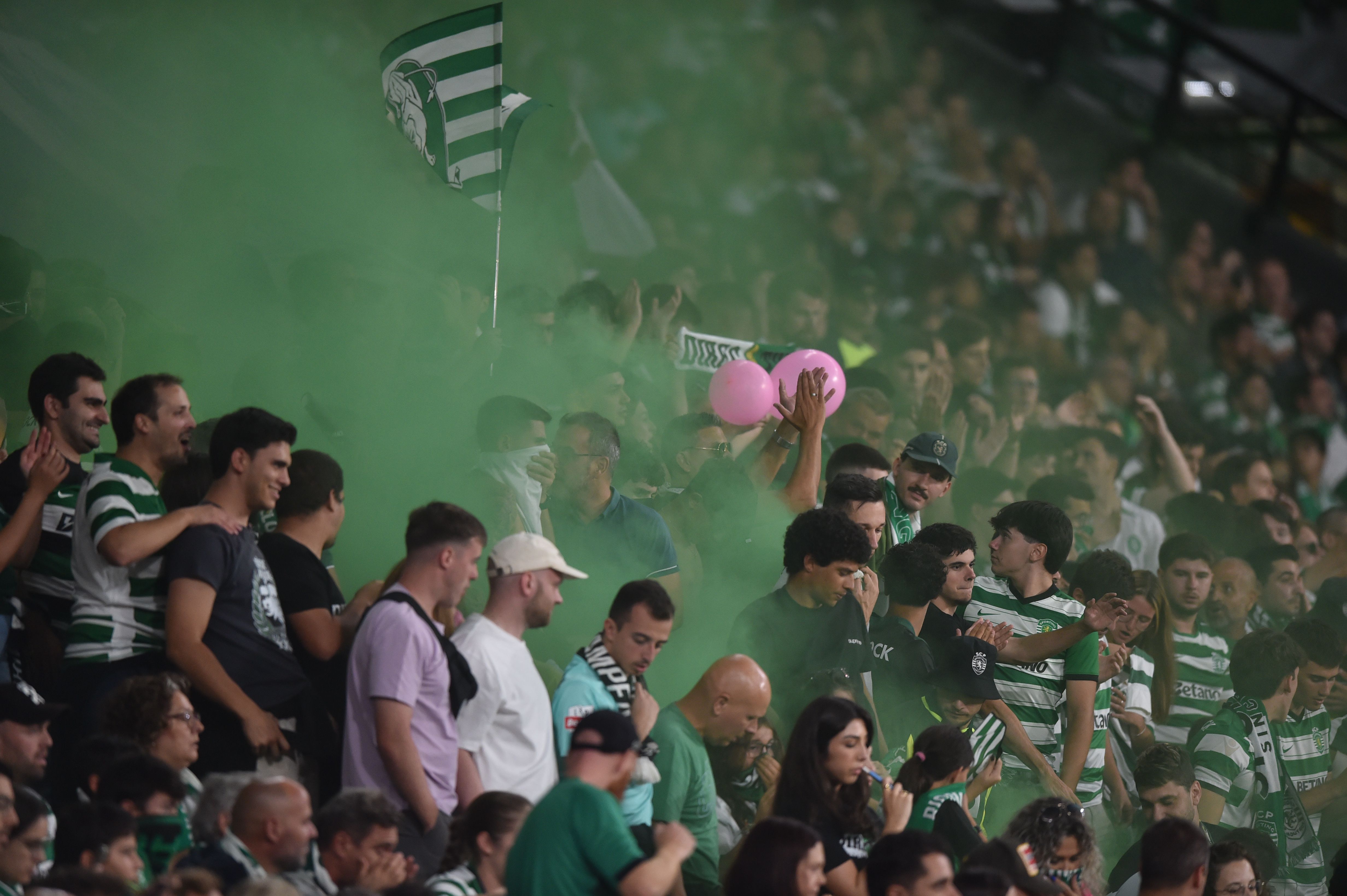 Adeptos do Sporting - Foto: Miguel Nunes