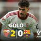 Três toques e Romero faz o 2-0 para o Sevilha