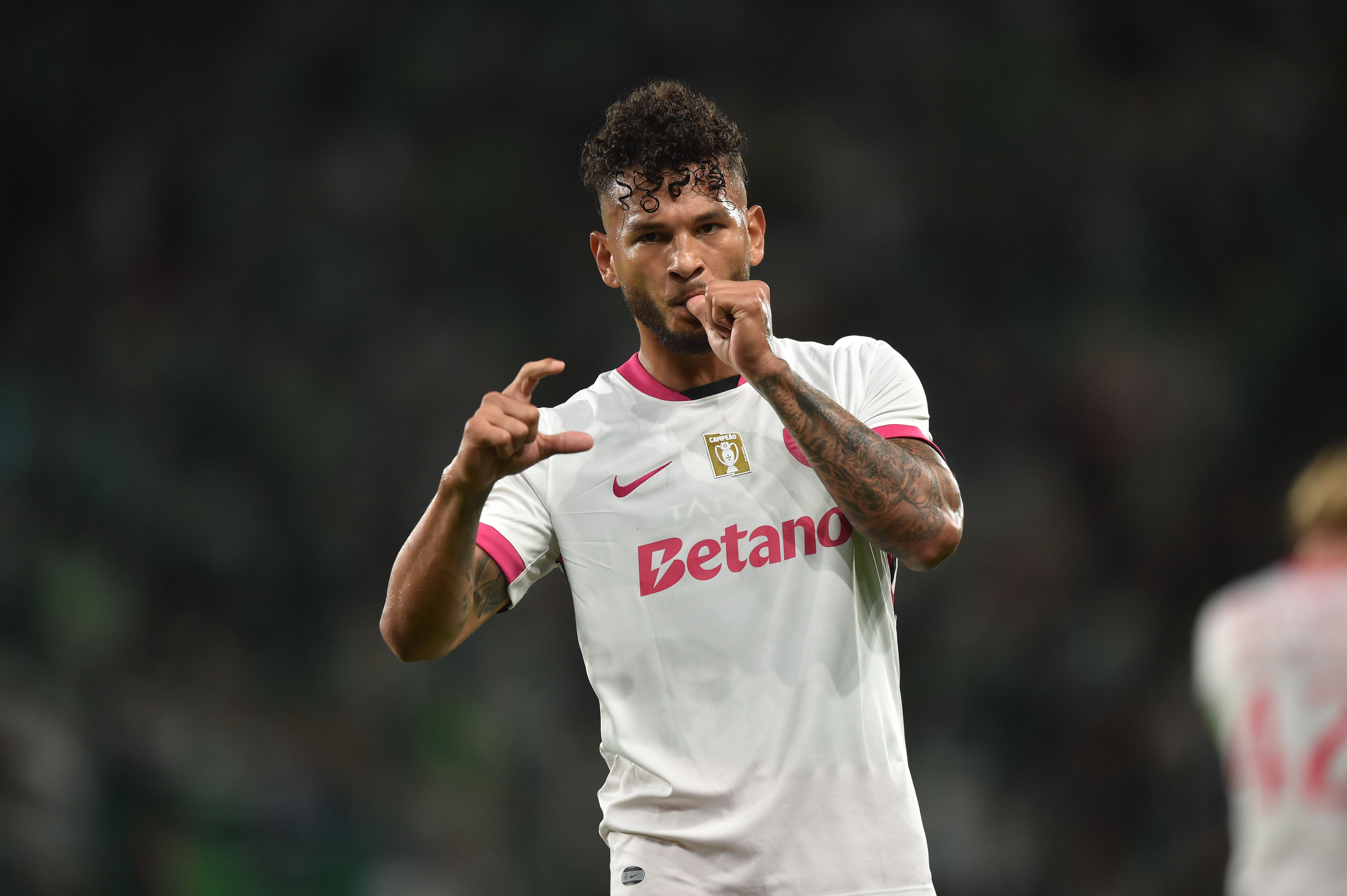 Festejo de Luis Suárez - Foto: Miguel Nunes