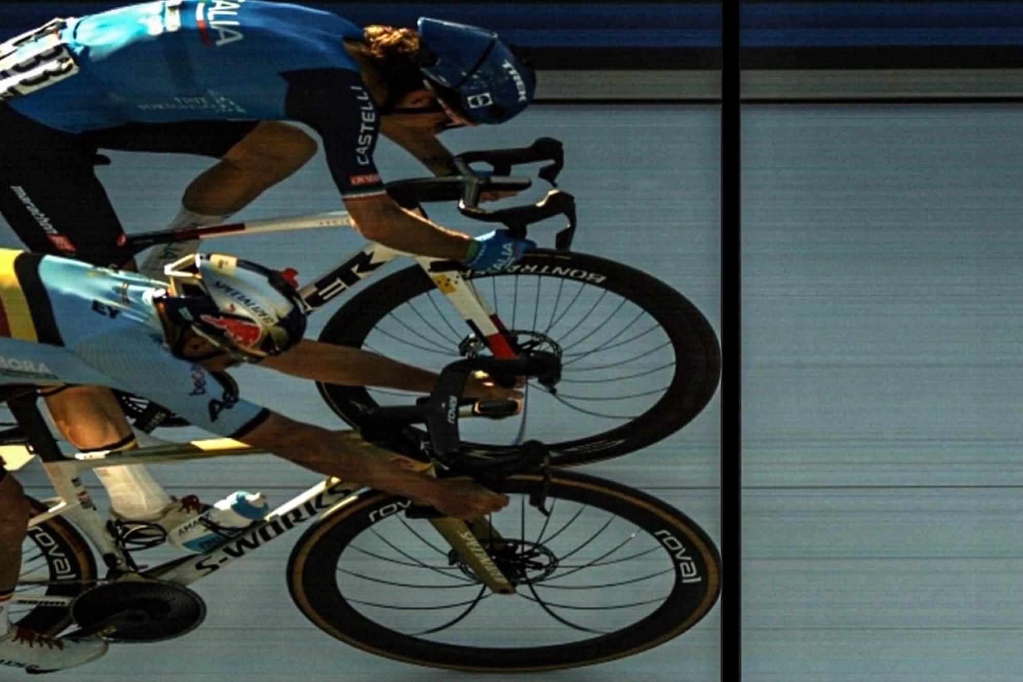 O foto-finish da polémica (D. R.)