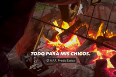 Presidente da federação da Argentina faz churrasco: «Tudo pelos meus meninos»