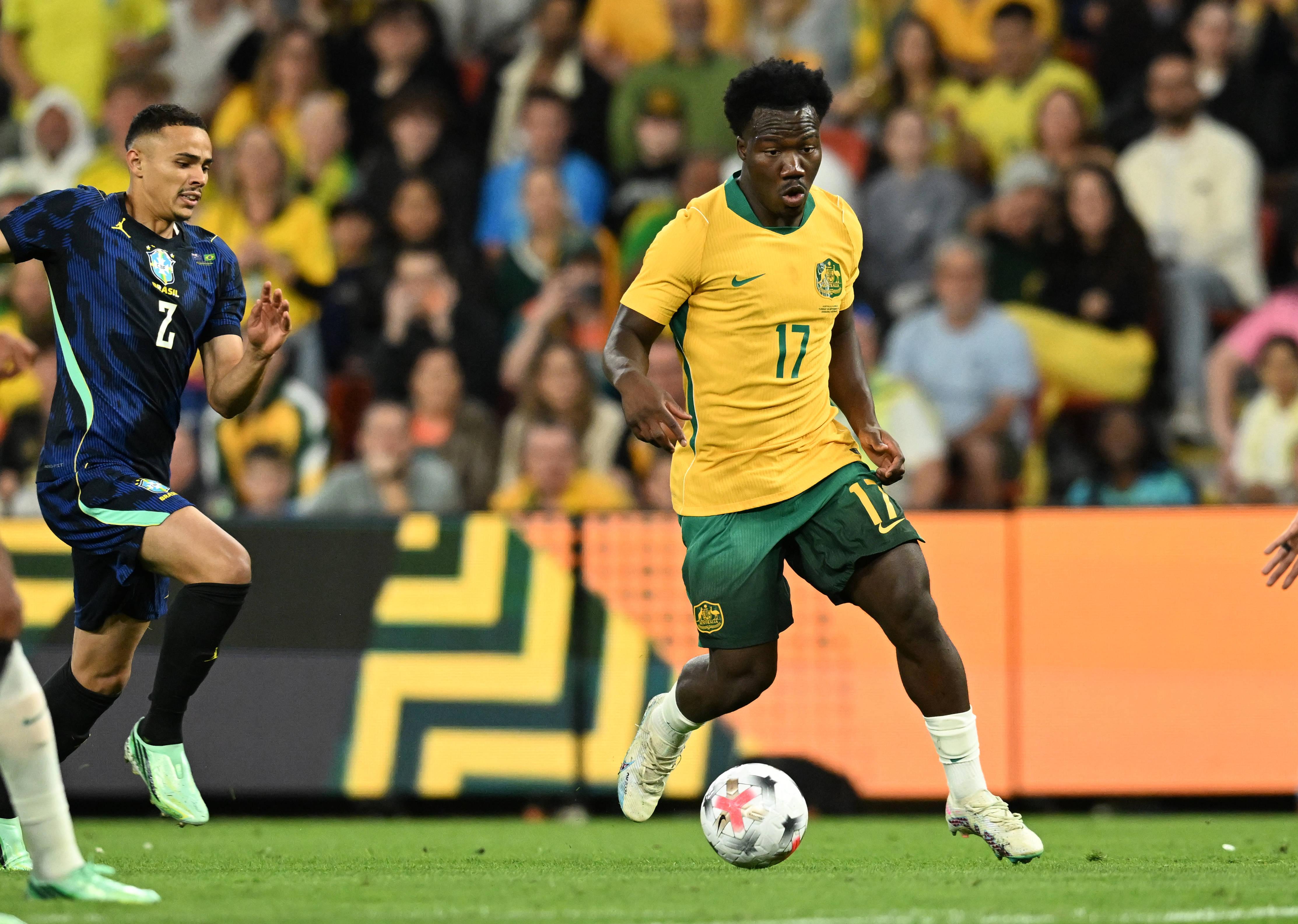 82.º Nestor Irankunda (Sporting/Austrália), avançado, 20 anos. Golden Boy Index: 46,5. Foto IMAGO