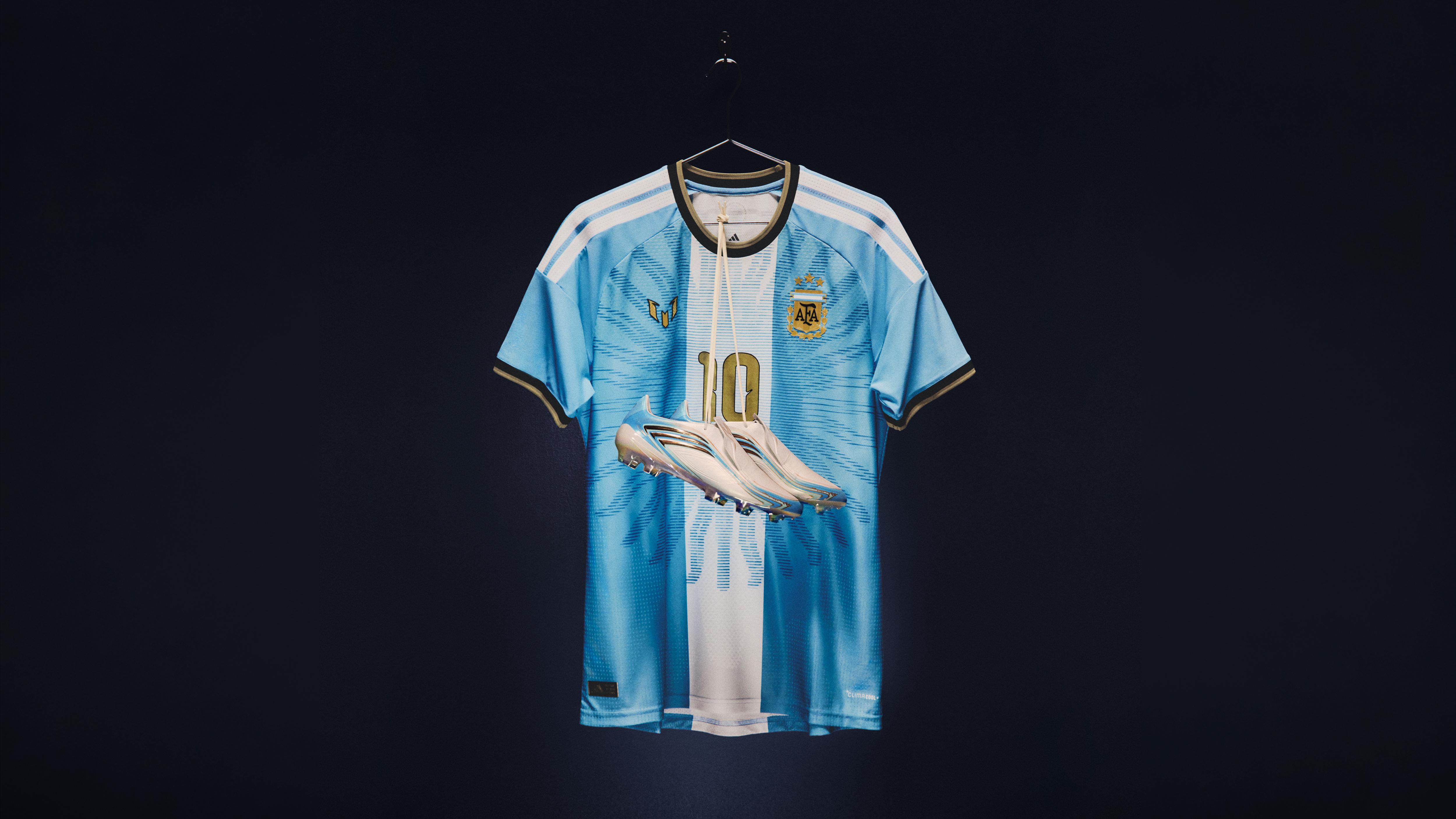 O último equipamento de Messi pela Argentina - foto: Adidas