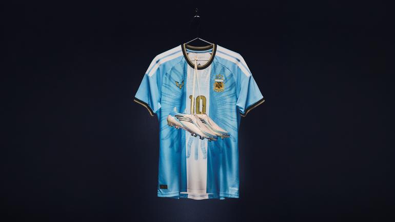 O último equipamento de Messi pela Argentina - foto: Adidas