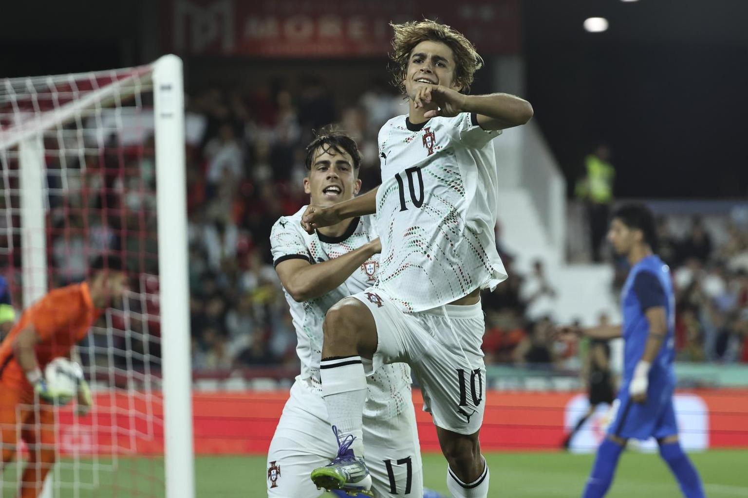 Seleção sub-21 encerra esta terça-feira, diante da Chéquia, a qualificação para o Euro 2027 — Foto: FPF